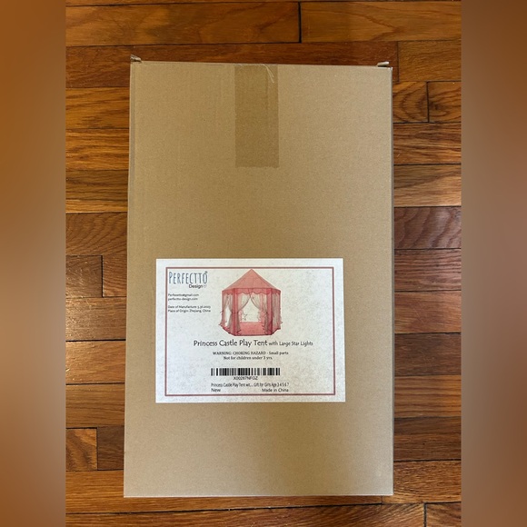 NWT Perfectto Princess Castle Play Tent - Picture 8 of 9